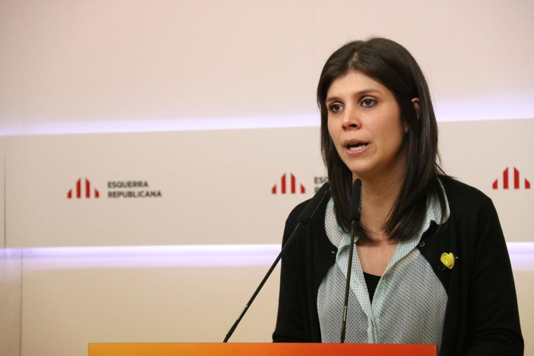 Marta Vilalta, portavoz de Esquerra Republicana