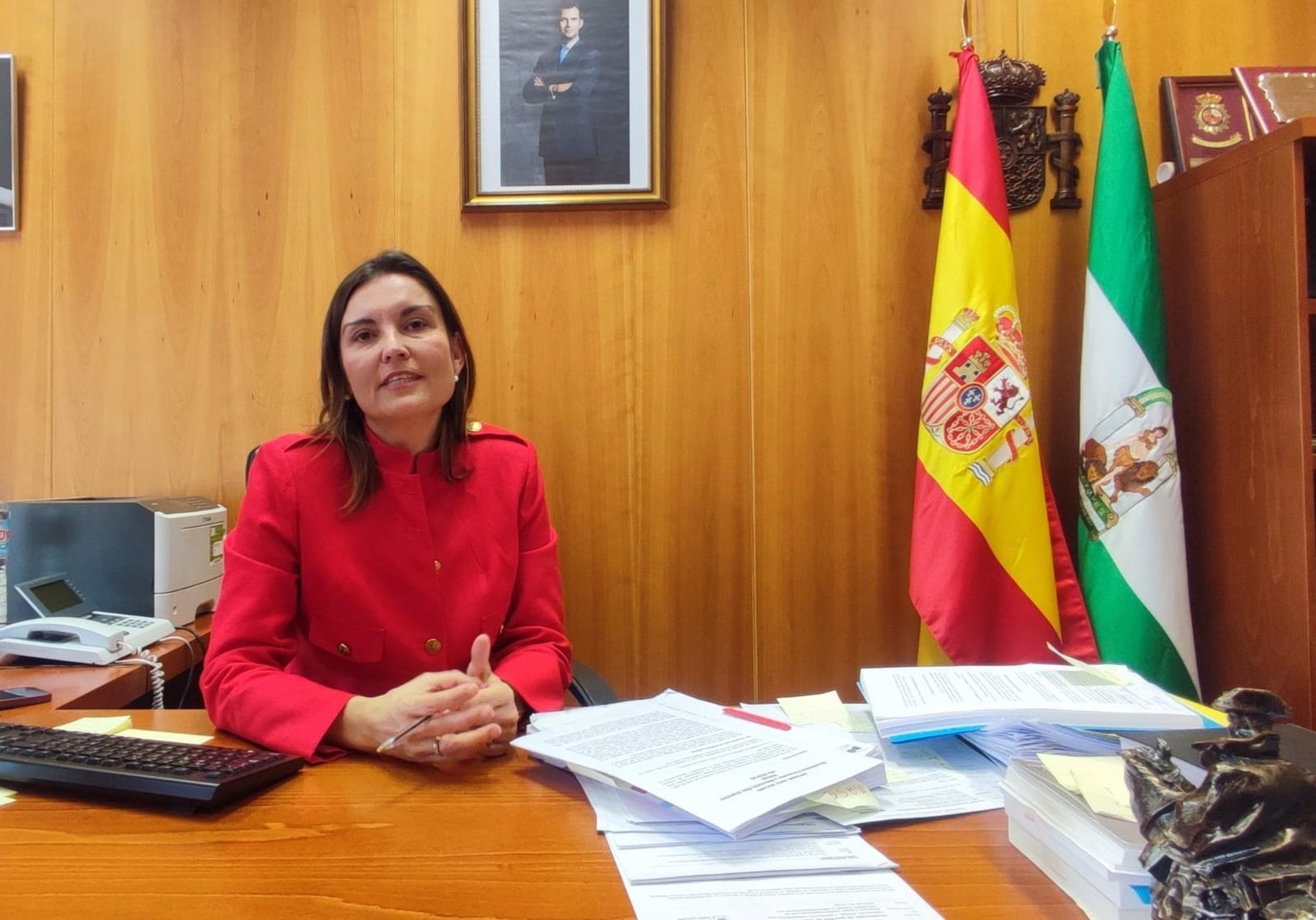 La jueza decana de Málaga, Cristina Hurtado de Mendoza. - EUROPA PRESS