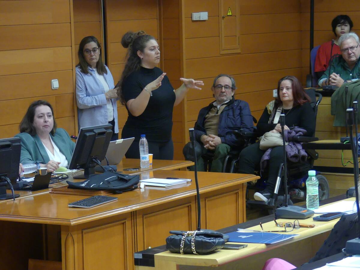 Pilar Martínez, presidenta de Fejidif. Entidades de personas con discapacidad reclaman una "financiación adecuada y sostenible"