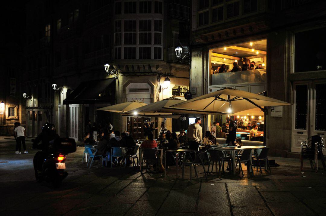 Un local hostelero durante el turno de cena, en una imagen de archivo