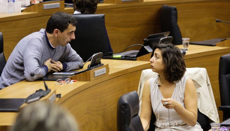 Rubén Velasco y Laura Pérez