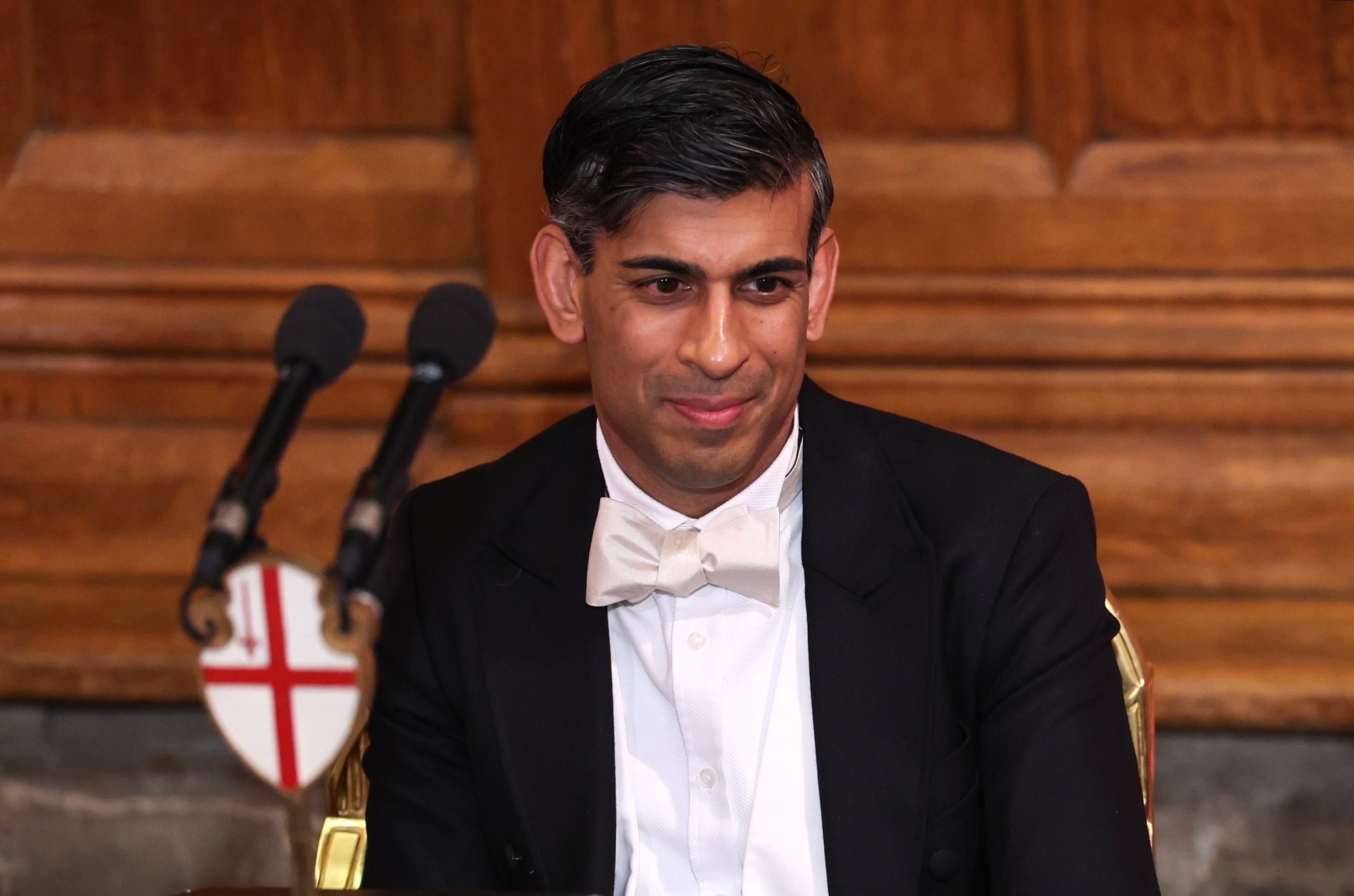 El primer ministro británico, Rishi Sunak.