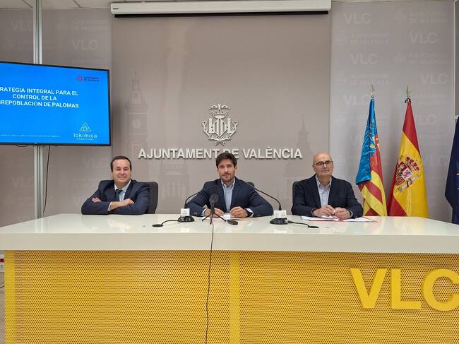 El Ayuntamiento de València, a través de la Oficina de Bienestar Animal y con la colaboración de la empresa adjudicataria Lokímica, ha puesto en marcha una estrategia integral para controlar la superpoblación de palomas en la ciudad.