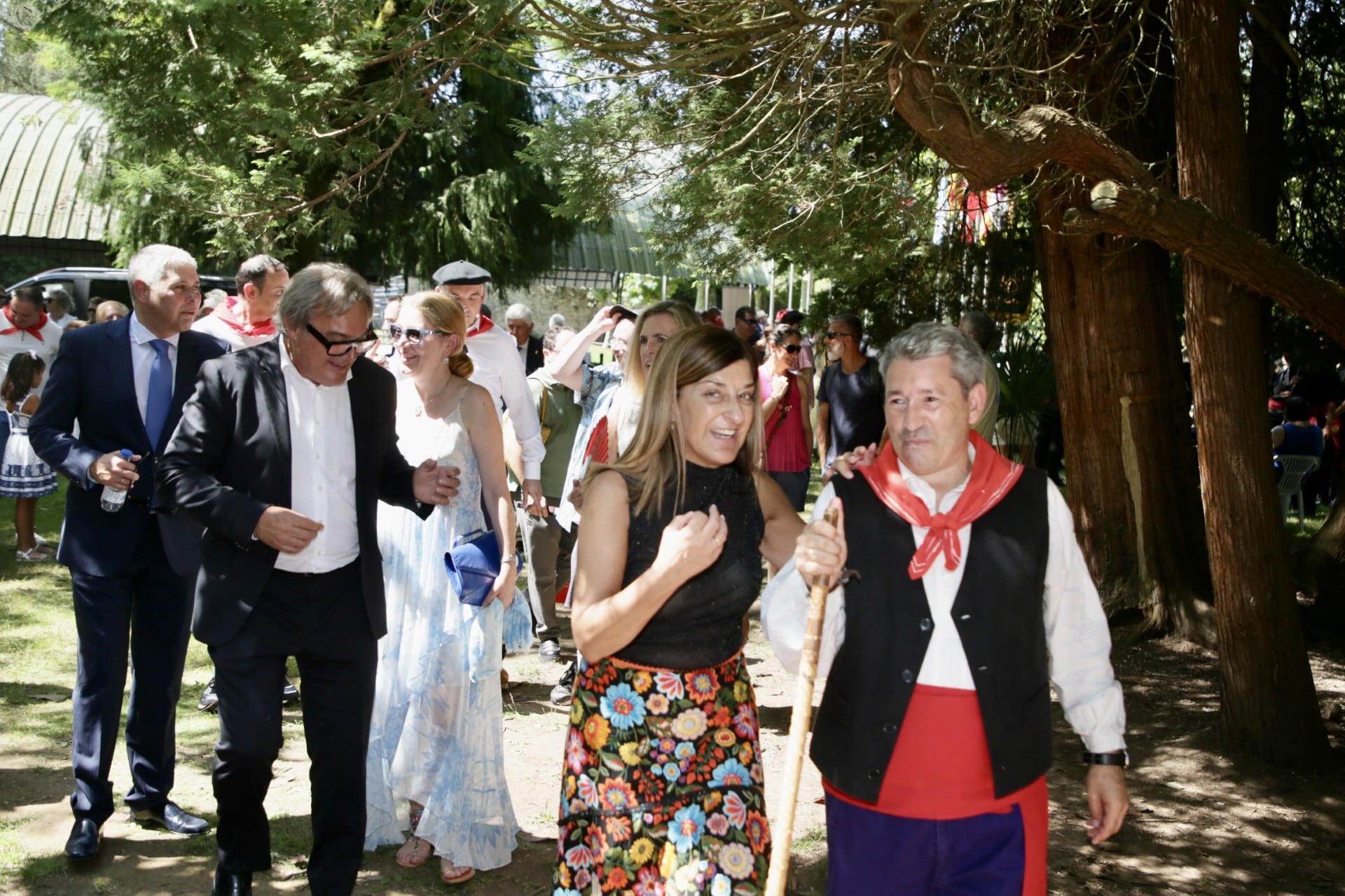 Buruaga hoy en la celebración de El Día de Cantabria