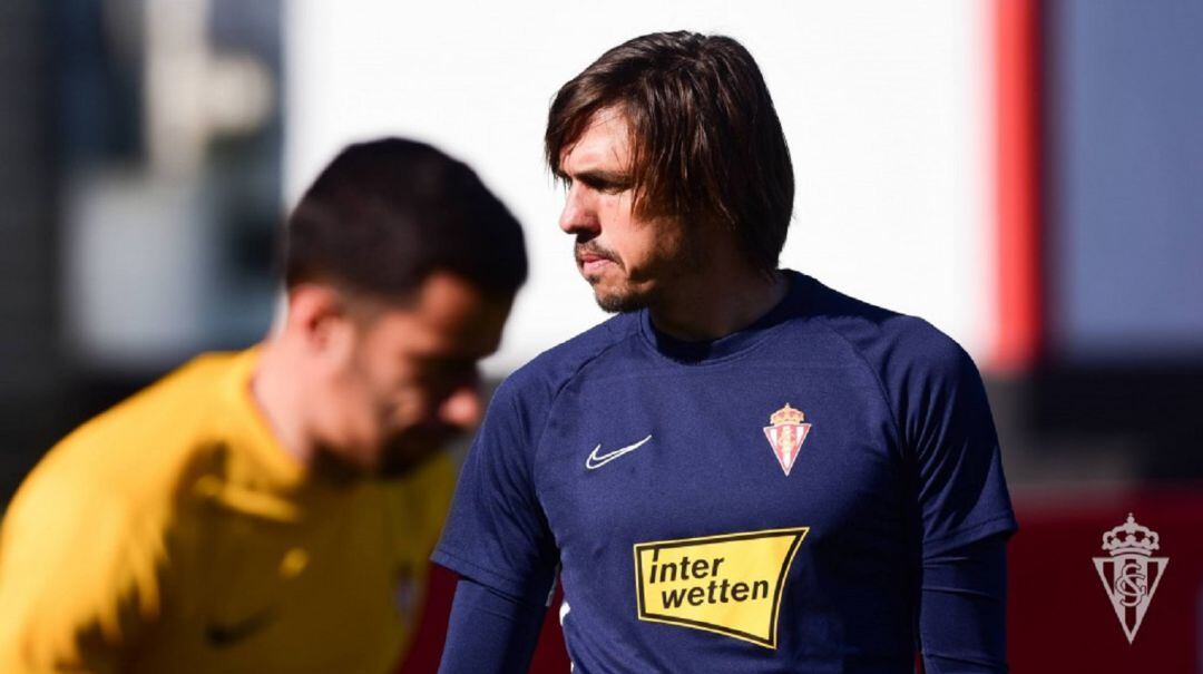 El preparador físico del Sporting, Fran Albert. 