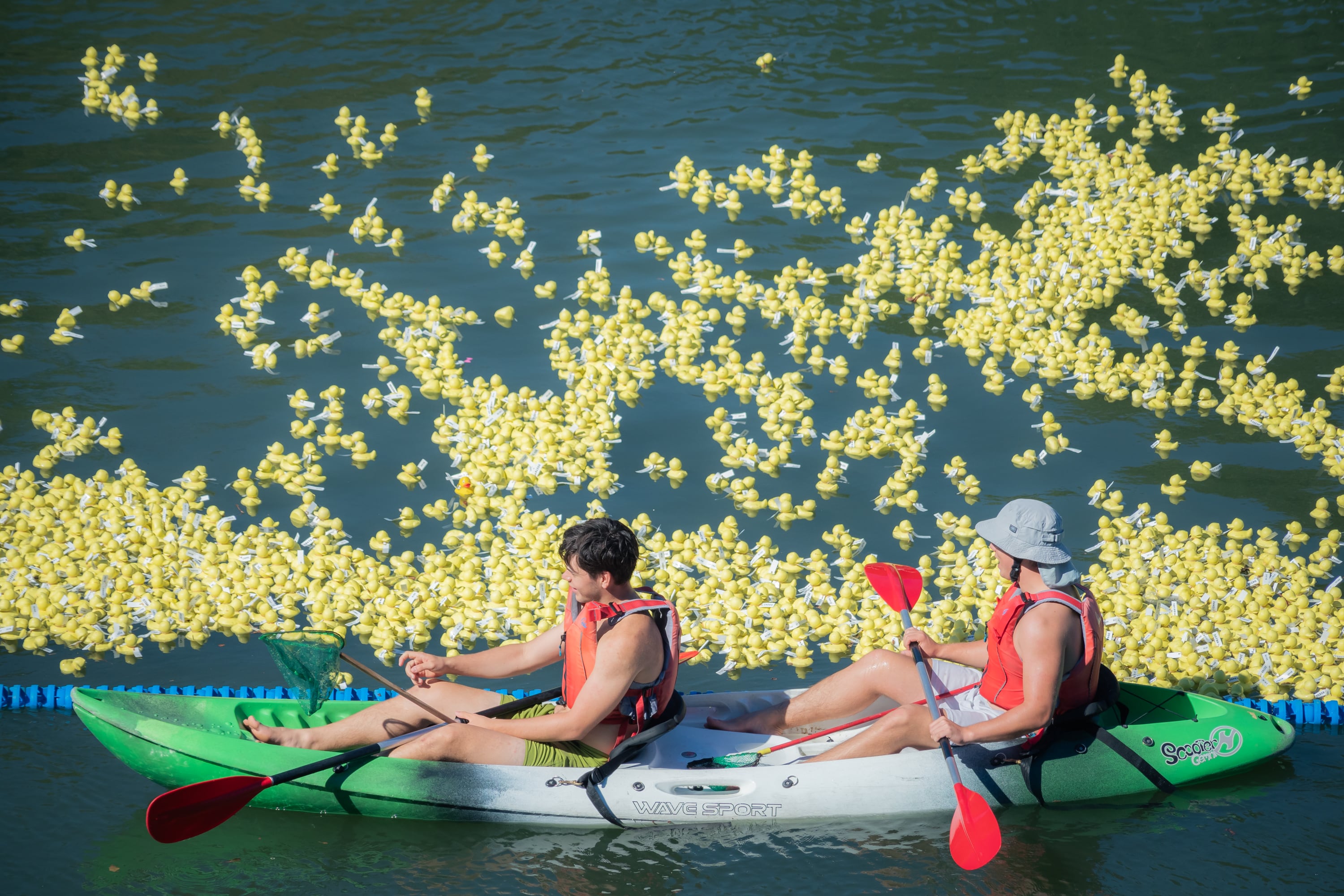 Wop Challenge 2023, Carrera de patos en Bilbao