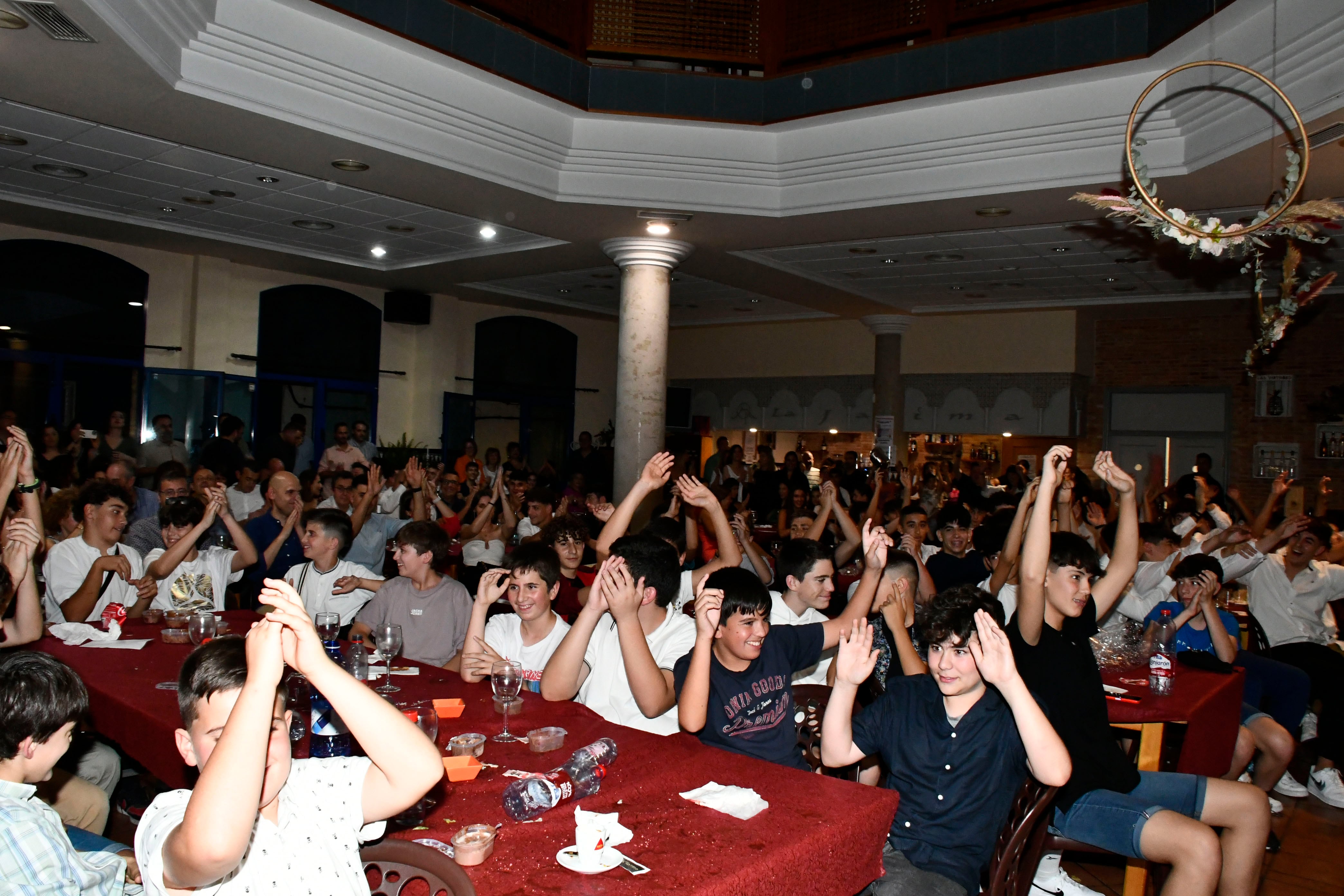 Momento de la cena gala fin de temporada