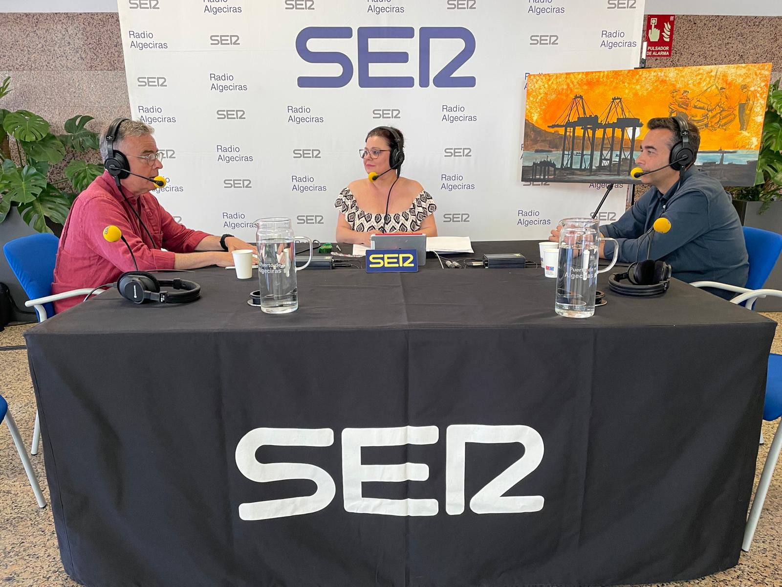 Paco Cañero, Gloria Masallá y Víctor Jerez.