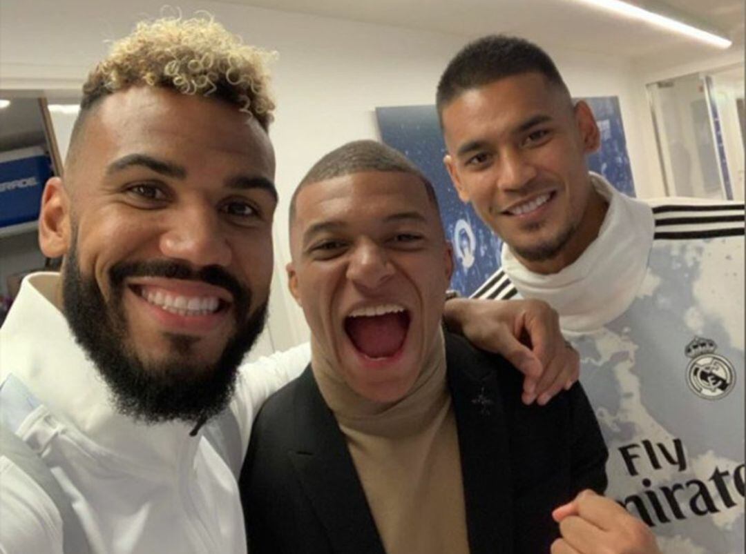 La fotografía de Choupo Moting, Mbappé y Areola tras el PSG-Real Madrid