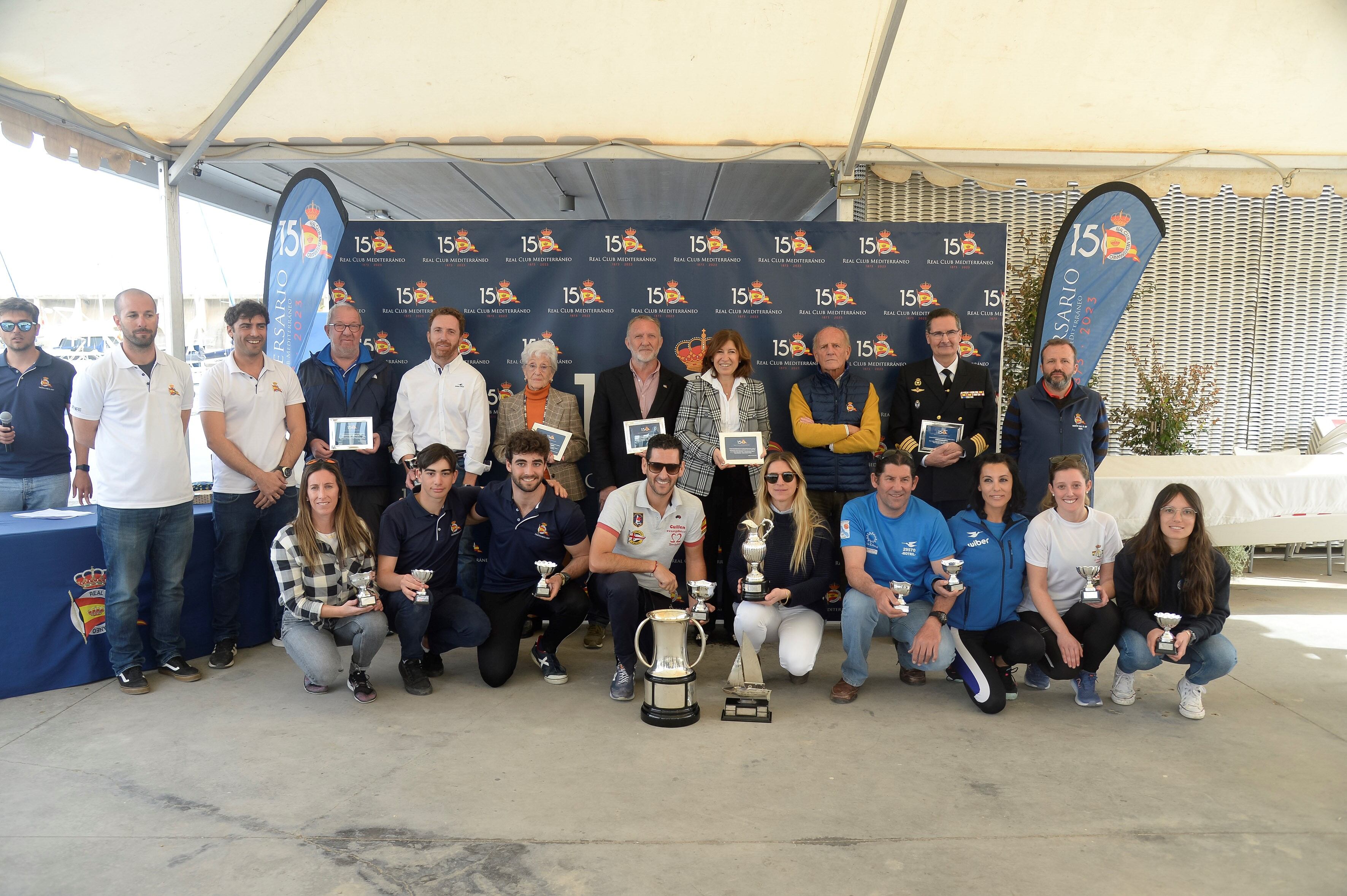 El Trofeo Su Majestad el Rey de vela se celebró este pasado fin de semana en aguas de la bahía de Málaga organizado por el Real Club Mediterráneo