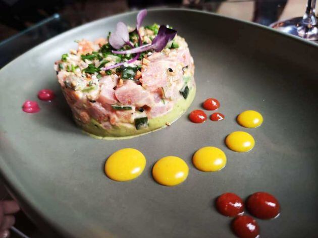 Tartar de atún y aguacate