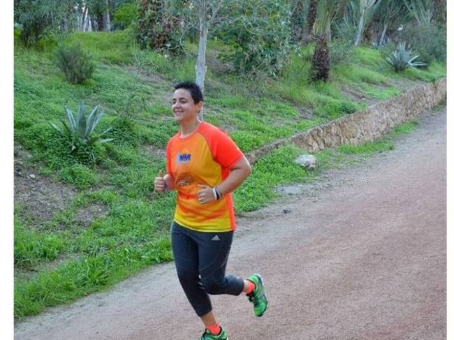 Noemí Peyró, árbitra de fútbol, triatleta y corredora de maratones