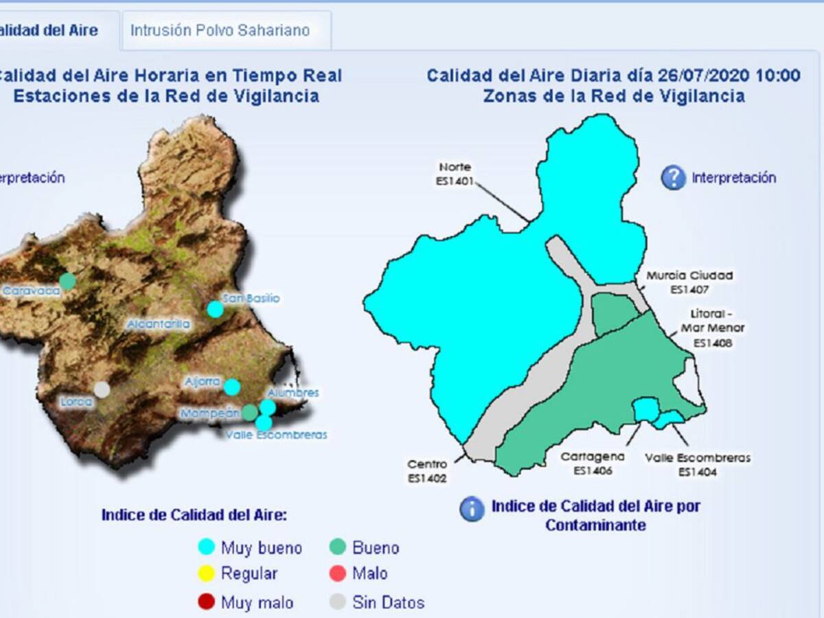 Medio Ambiente da por concluido el episodio de contaminación por la masa de aire procedente de África