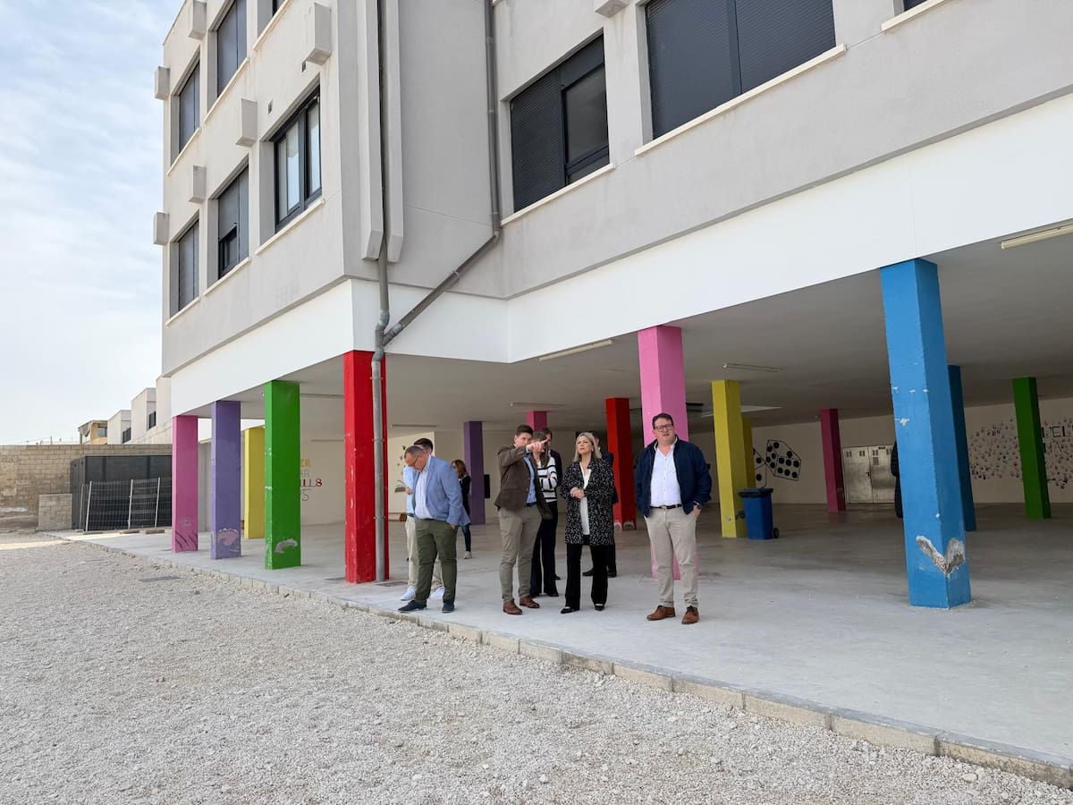 El CEIP Covalta de Albaida encara su recta final y abrirá sus puertas el próximo curso