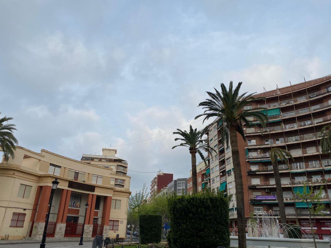 Cielos de nubes en Gandia 