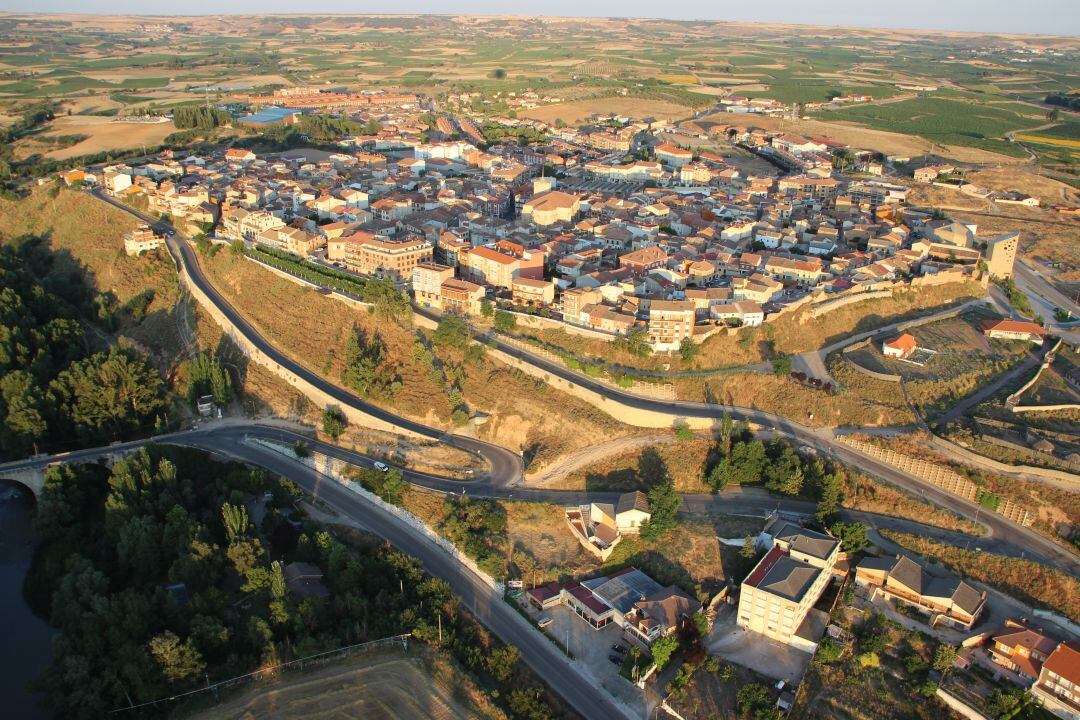 Vista aérea de Roa