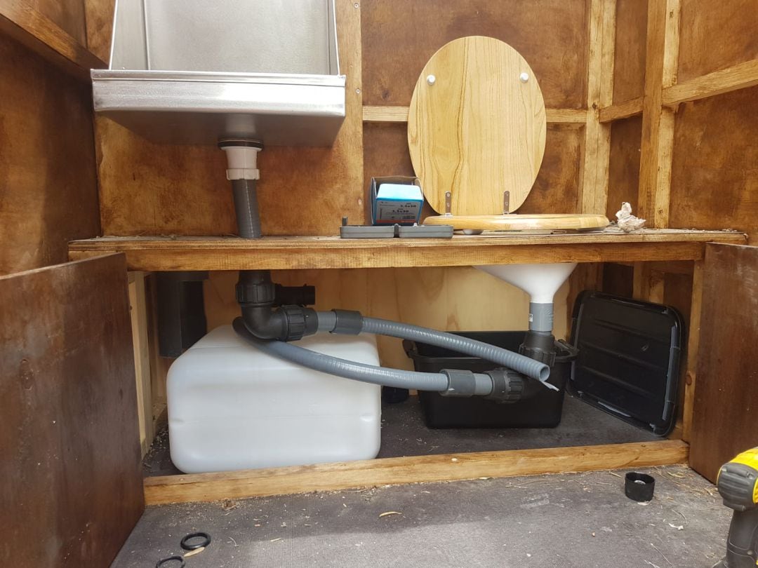 Los inodoros no necesitan conexión a una red de saneamiento