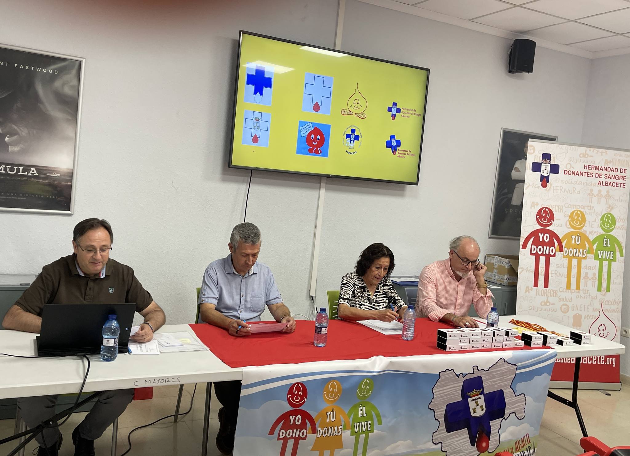 Asamblea de donantes de sangre en Caudete