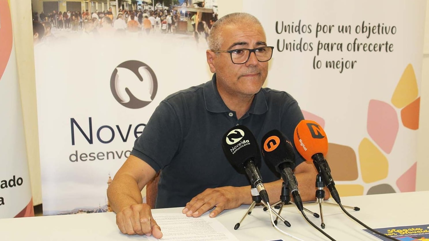 Santi Sánchez, edil de Consumo, Comercio y Mercado de Novelda