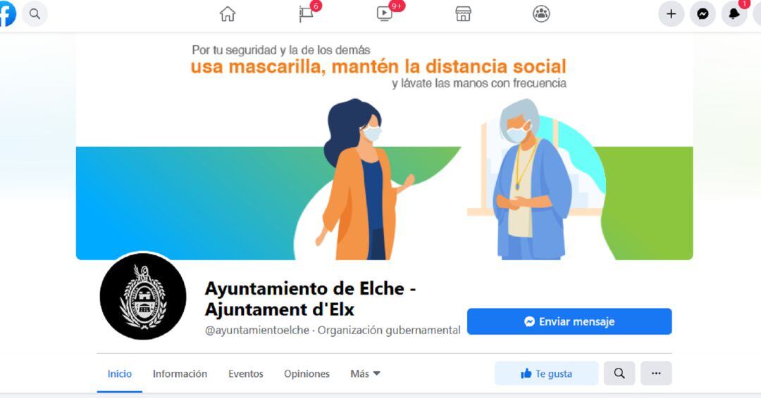 Fan Page del Ayuntamiento de Elche