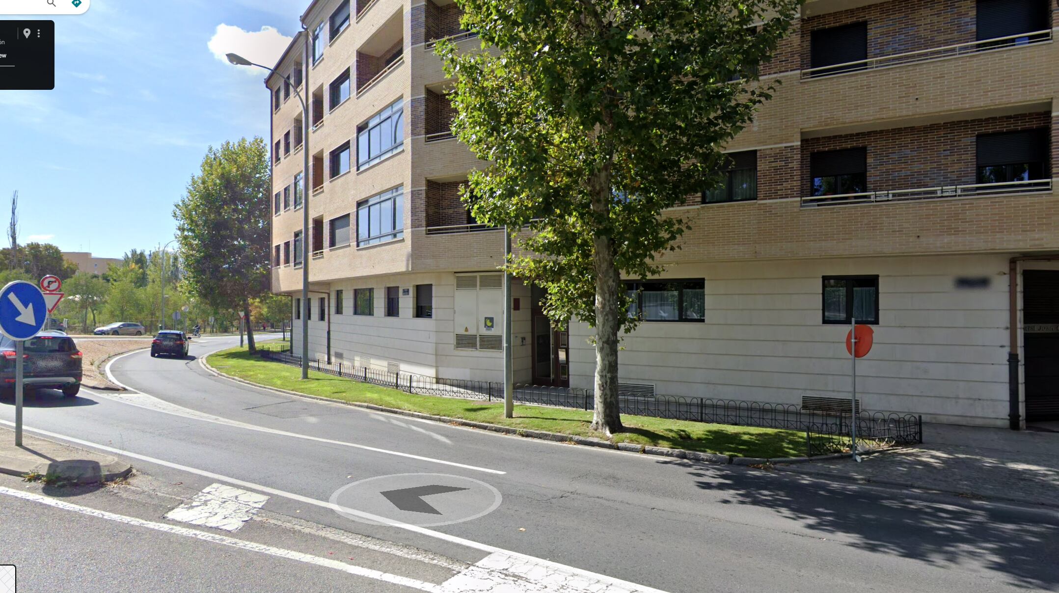 Ramal directo de la rotonda del Espolón a la avenida Juan Carlos I
