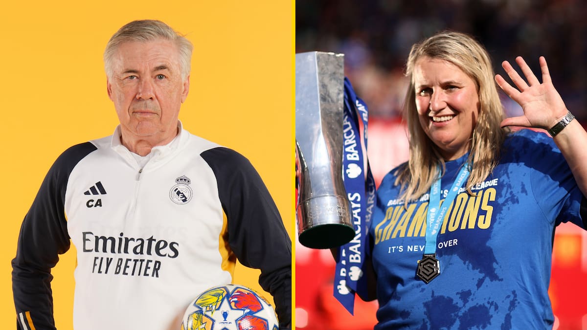 Carlo Ancelotti y Emma Hayes, elegidos mejores entrenadores en el Balón de Oro 2024