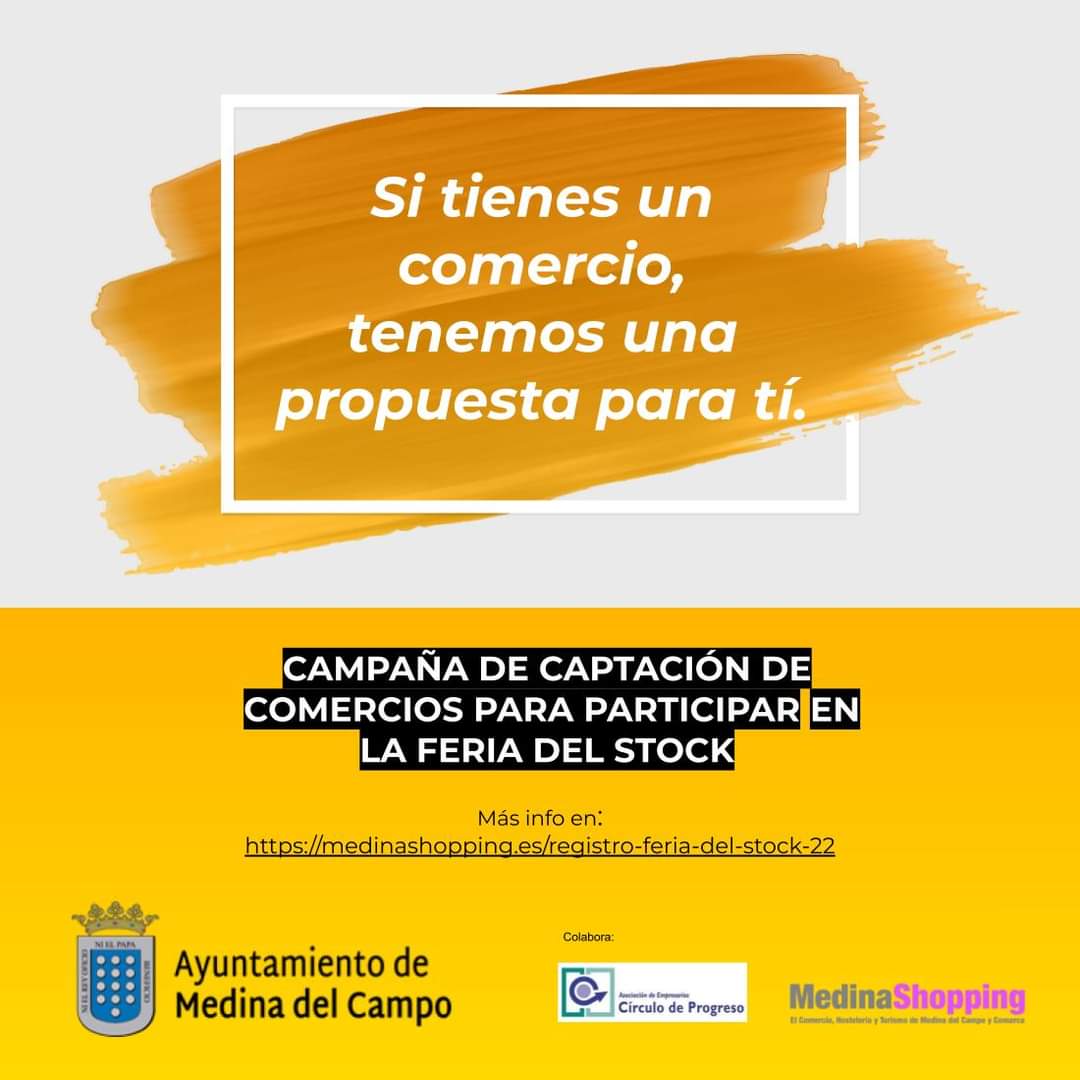 Medina del Campo prepara lo que será la II Feria del Stock