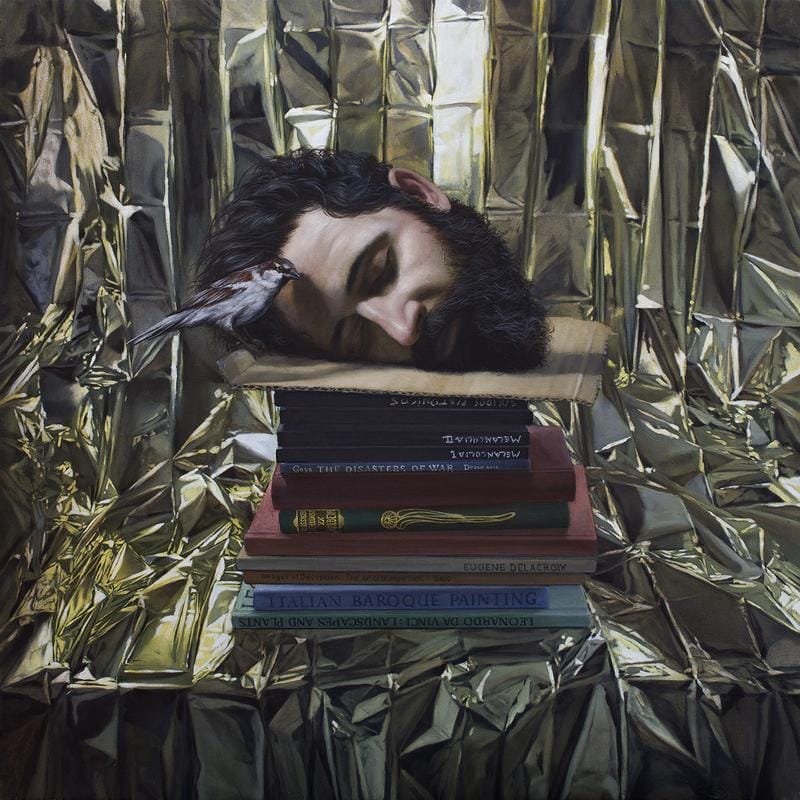 Obra de Herrera de la colección "Pintura caníbal"