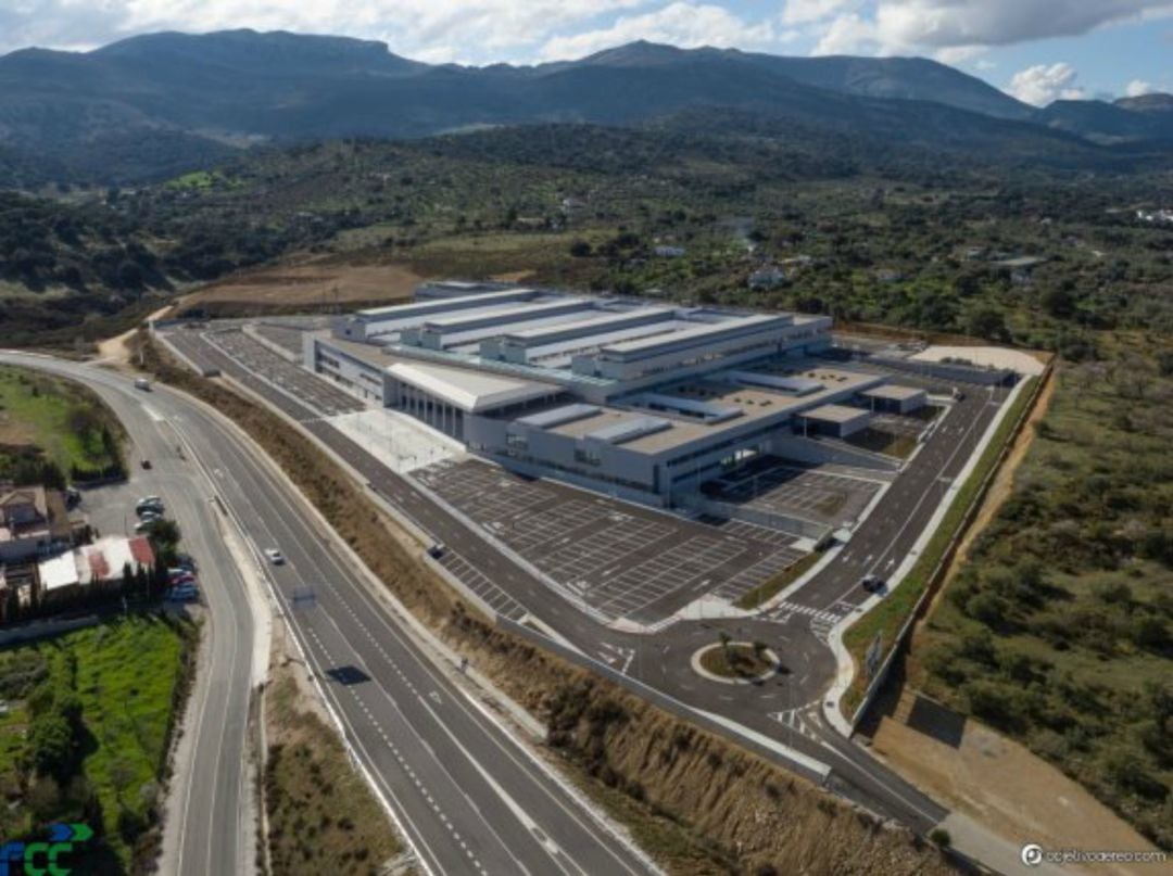 Hospital de la Serranía a vista de pájaro