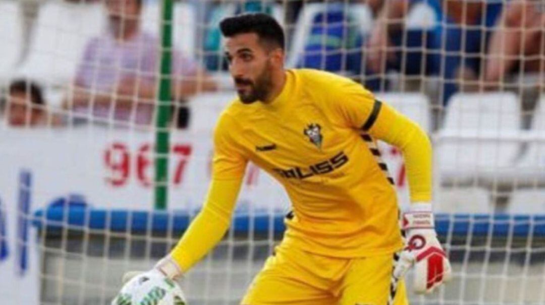 Tomeu Nadal, en un partido del Albacete