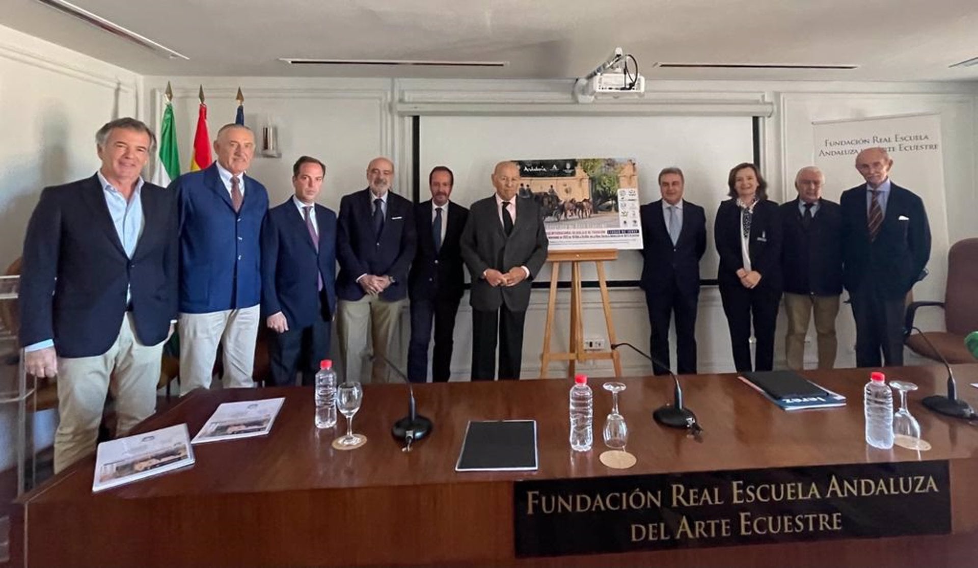 Presentación del Concurso Internacional de Enganches en Jerez