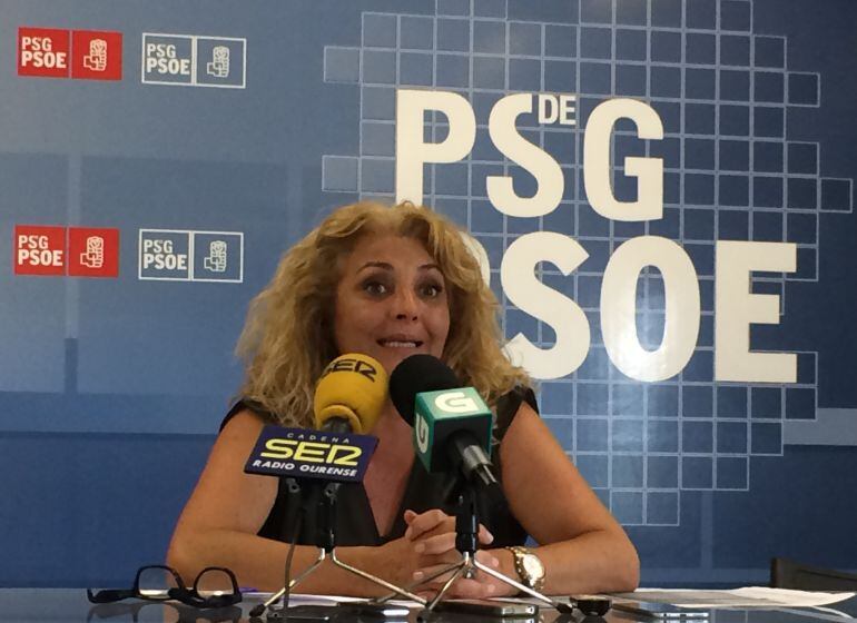 La secretaria de organización provincial, María Quintas