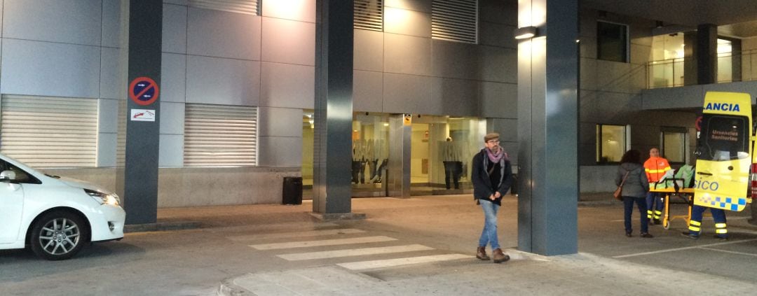 Entrada de Urgencias, CHUAC