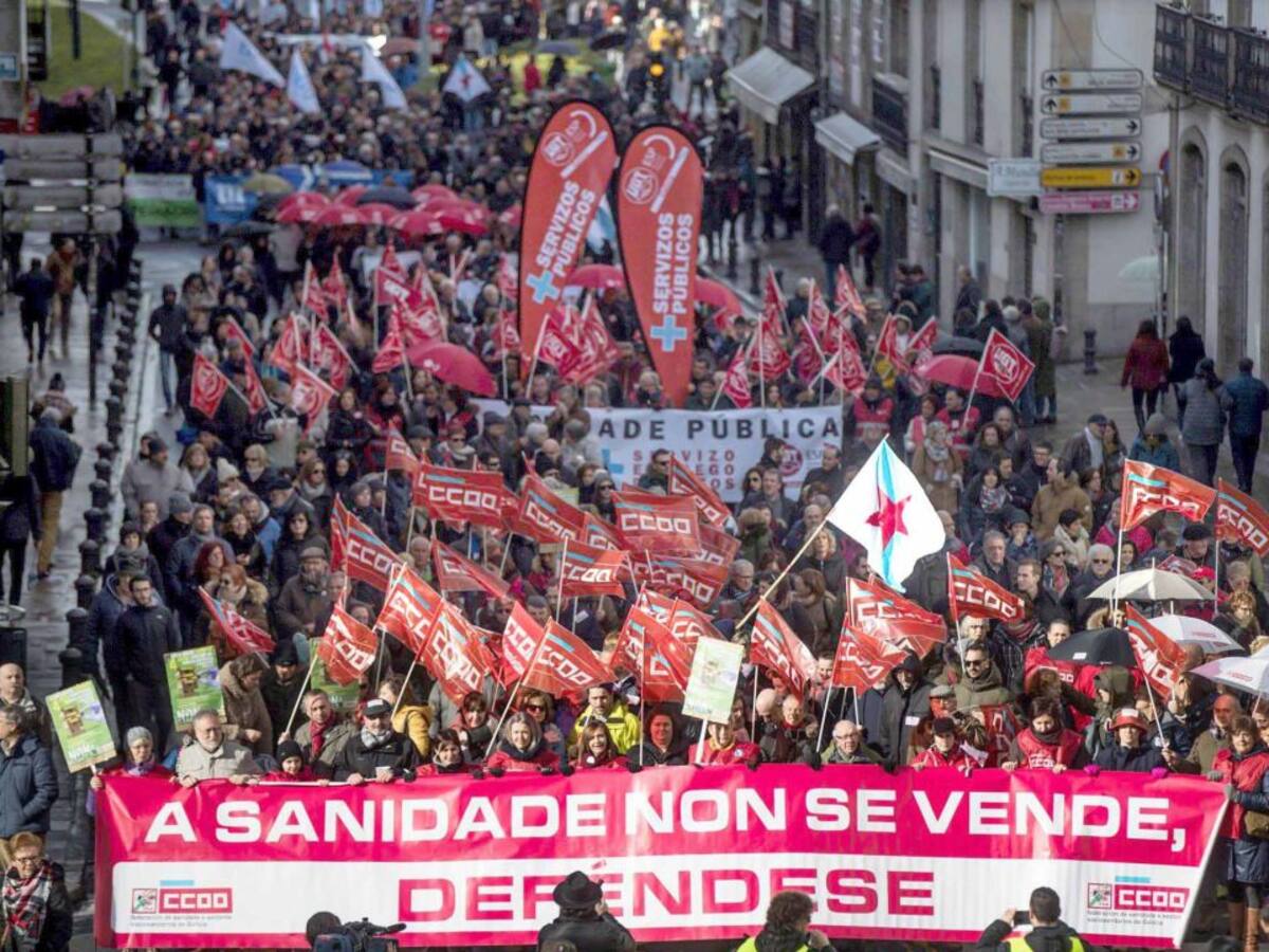 Se acumulan las protestas contra la sanidad pública
