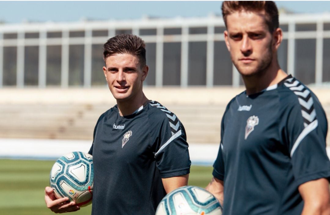 Nahuel Arroyo y David del Pozo