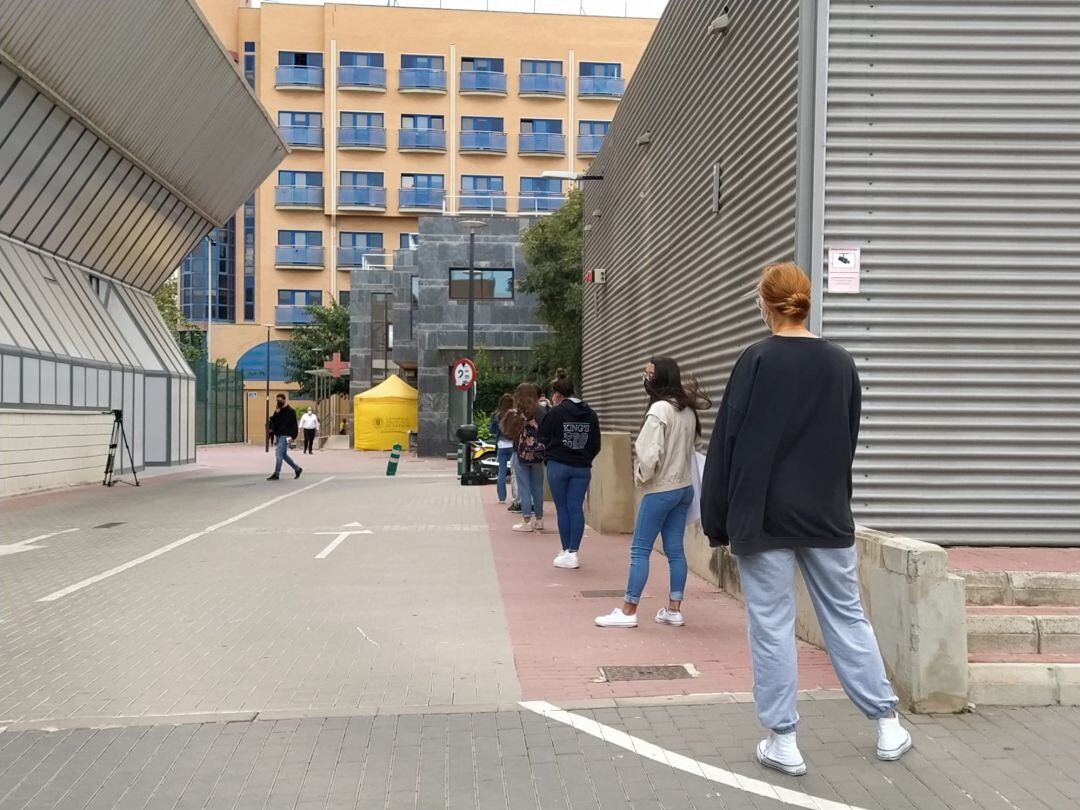 Pruebas PCR en la UPV 