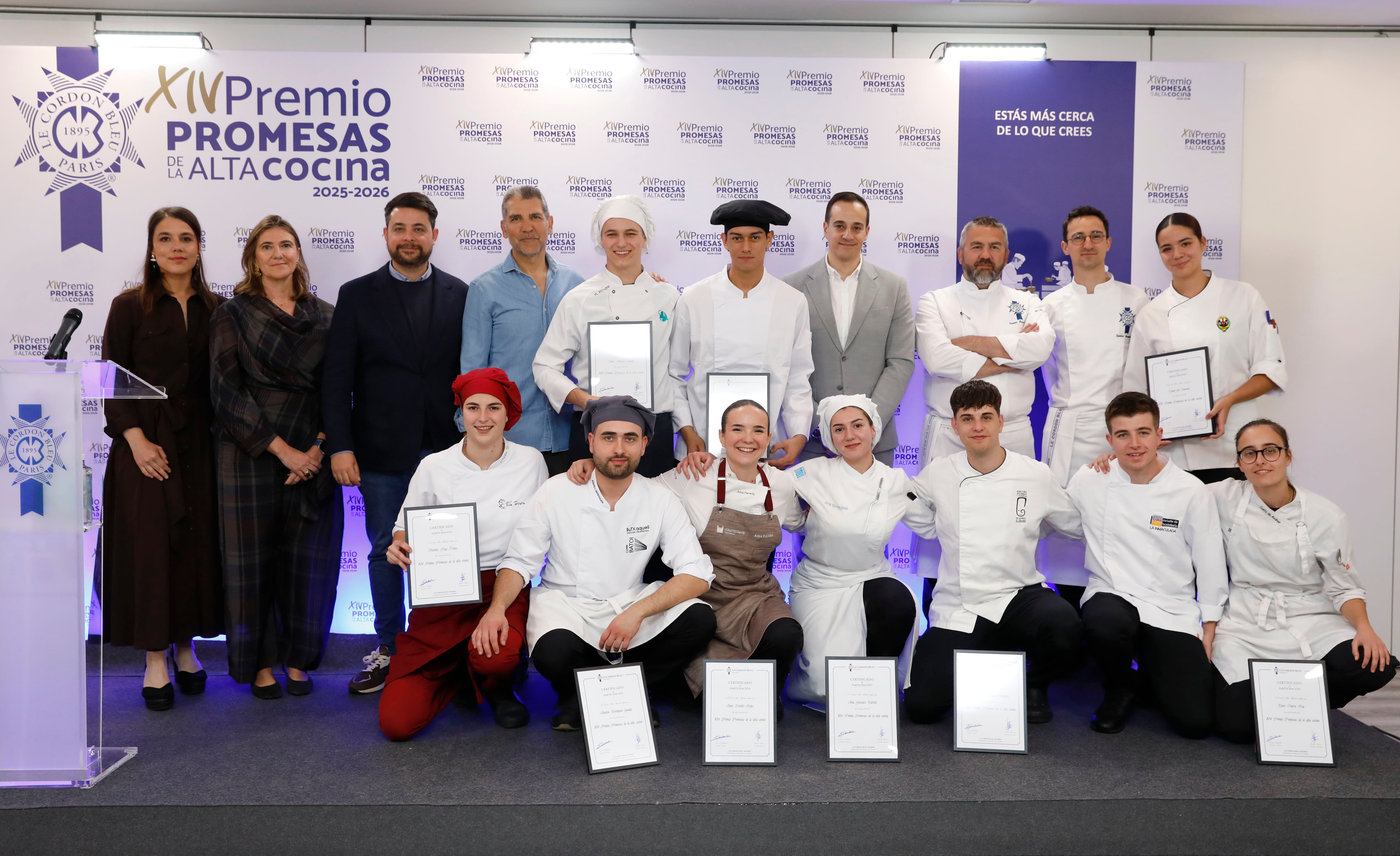 Ganadores del certamen