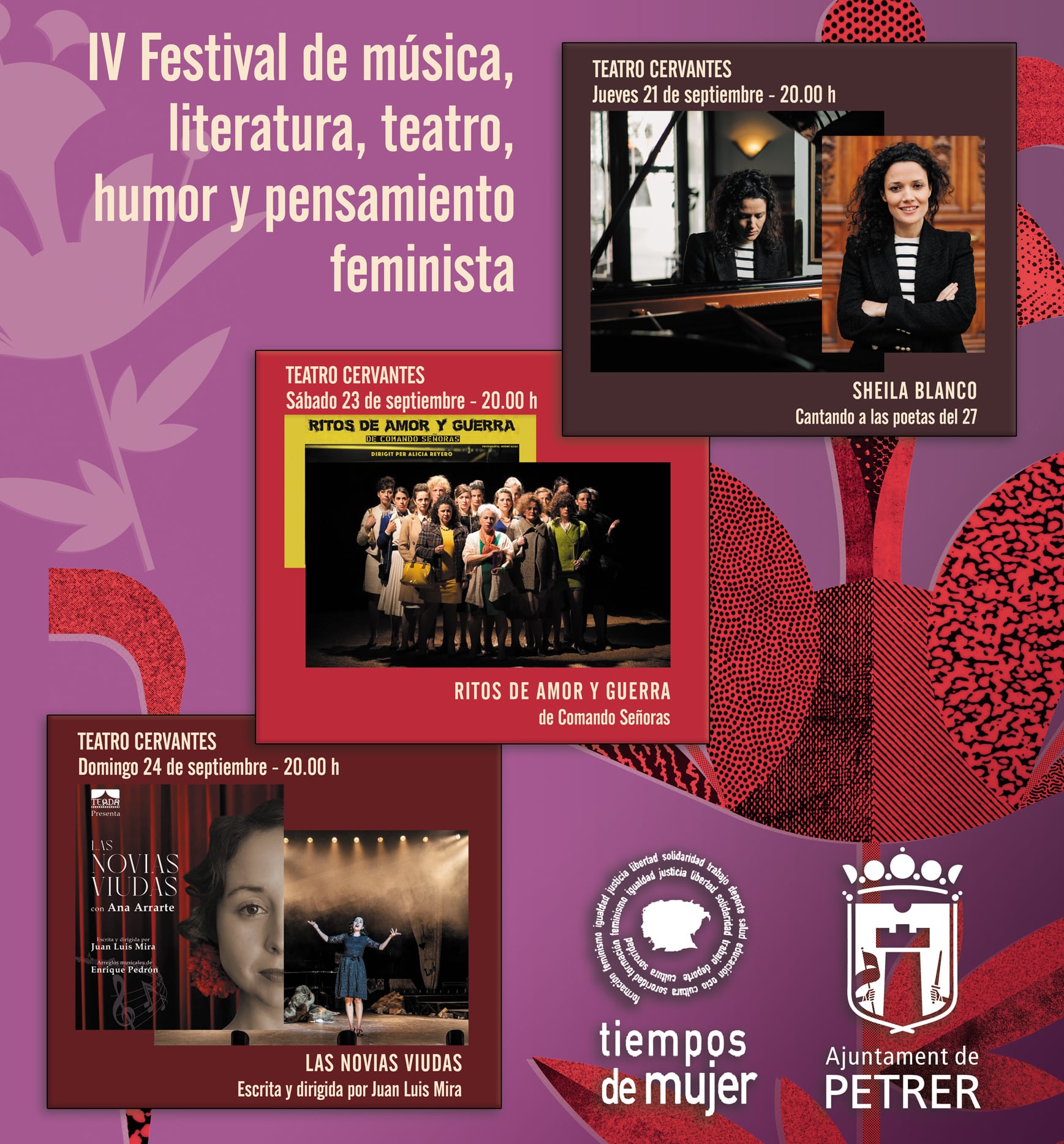 Actividades Festival Fem Plural en Petrer