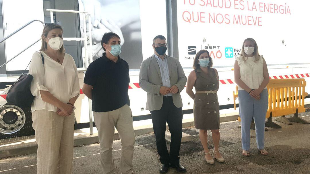 Presentación de la unidad móvil