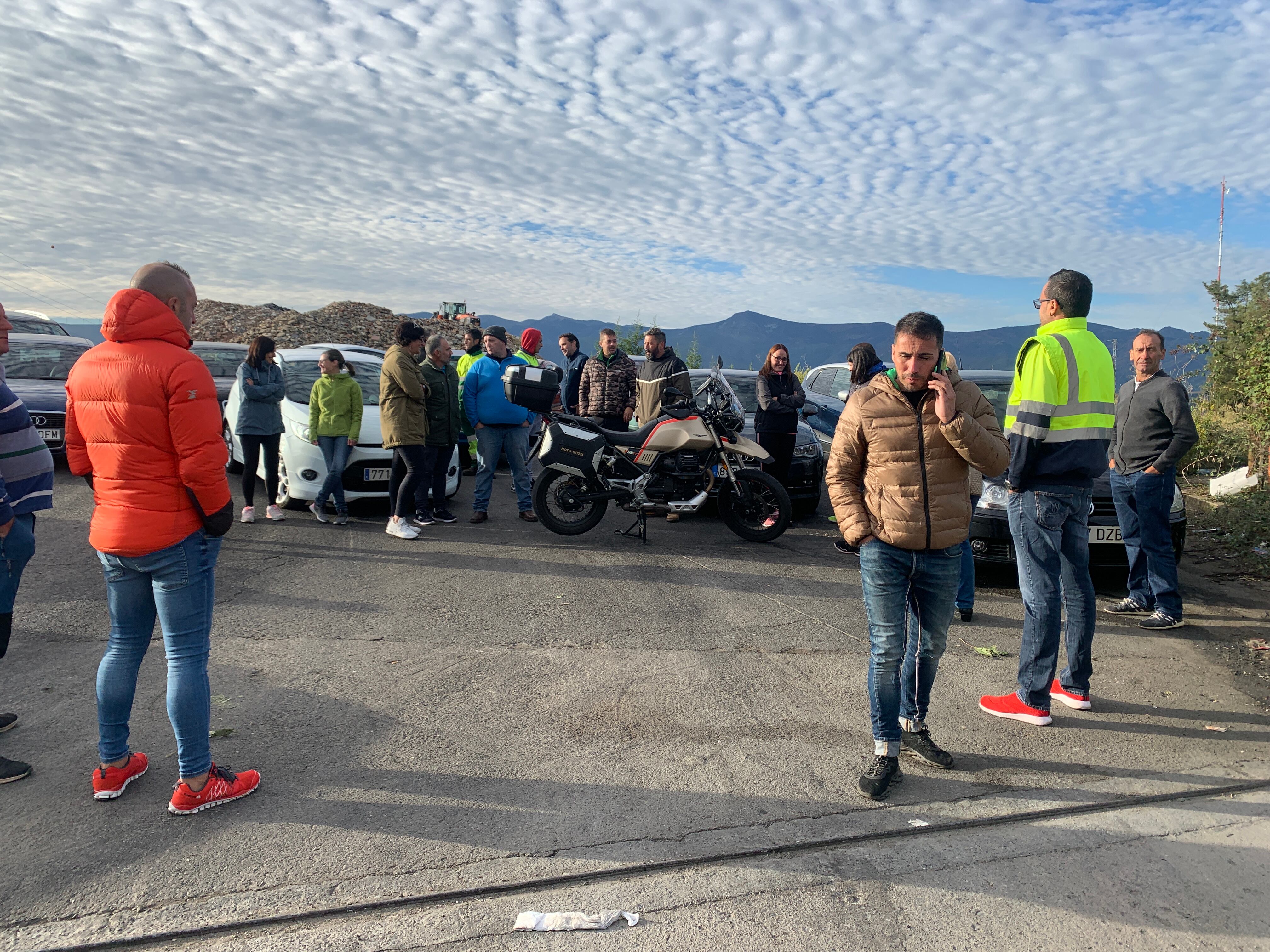 Trabajadores de Ponferrada, durante las votaciones