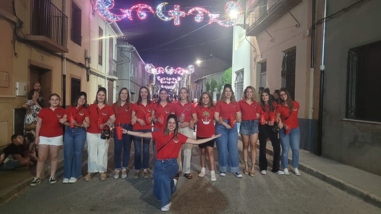 Una de las escuadras de la filá