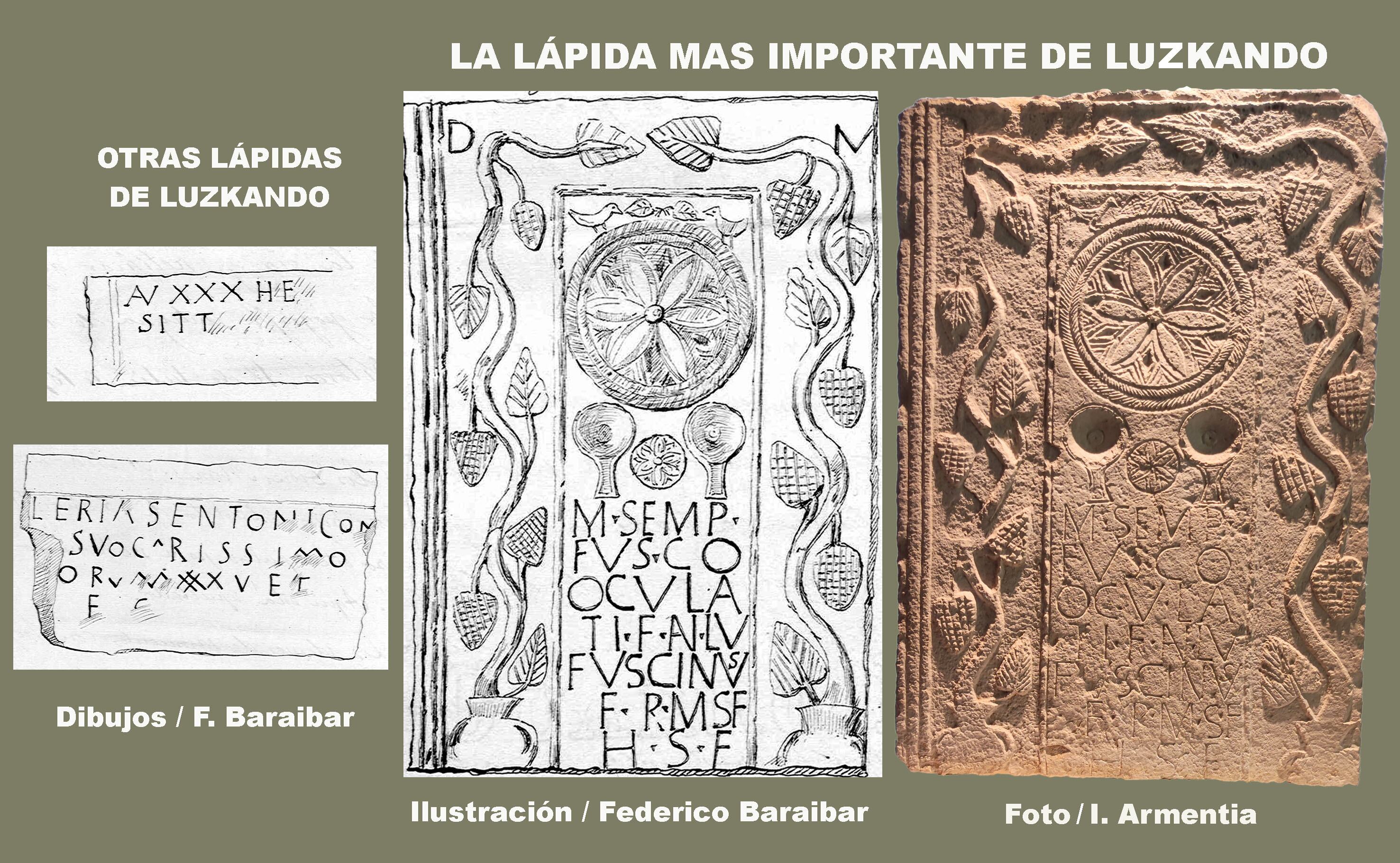 Las lápidas de Luzkando