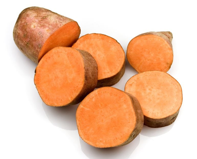 Batata de pulpa naranja. 