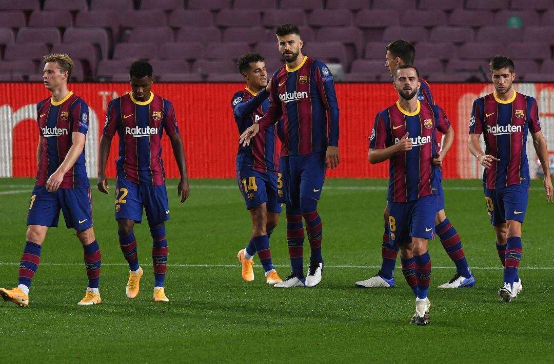 Imatges del partit del Barça davant del Ferencvaros.