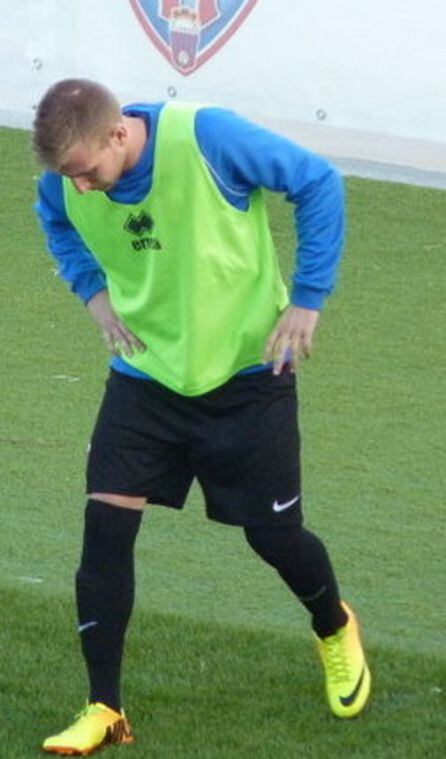 Ferrán en su época del Eldense