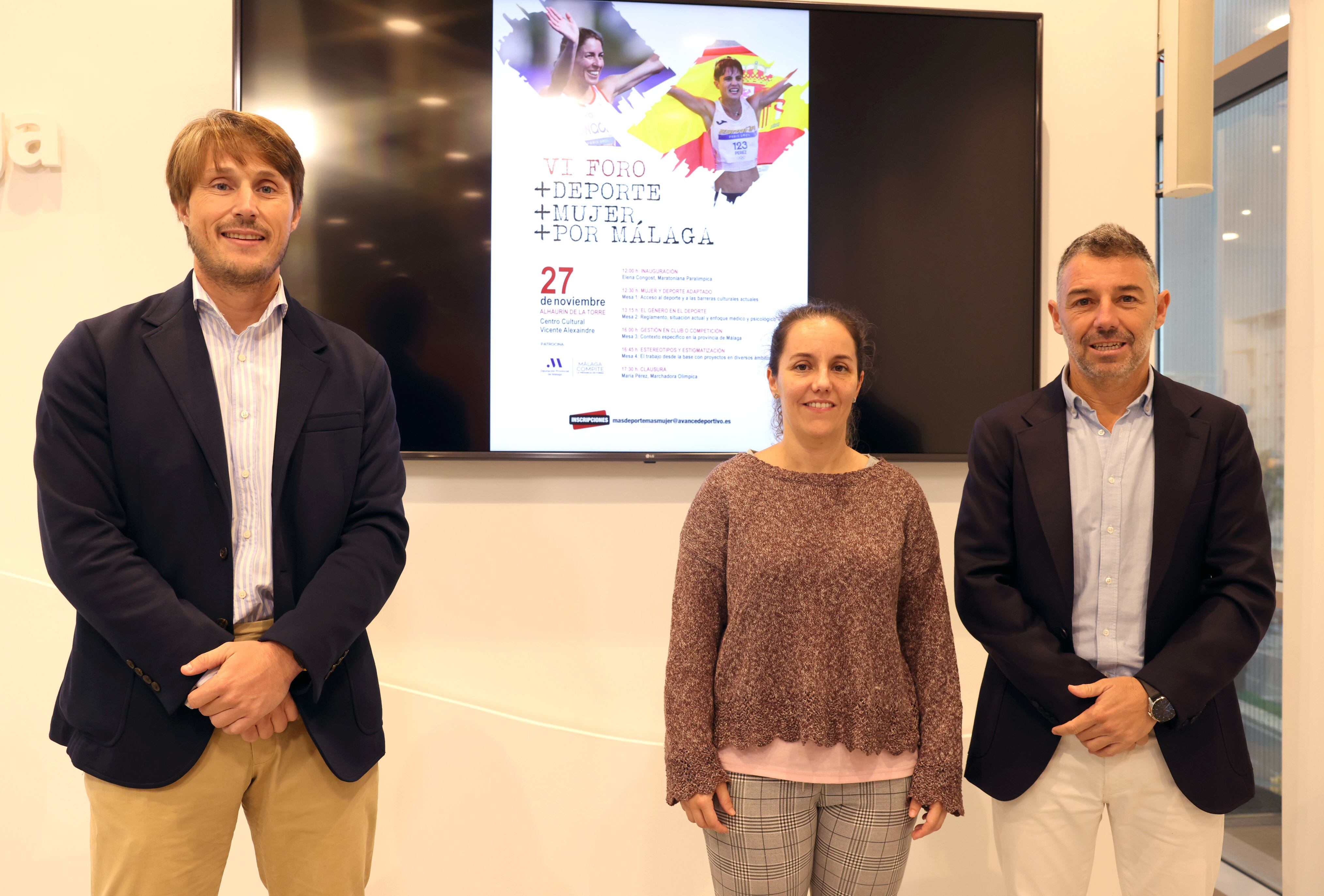 El Foro Más Deporte, Más Mujer, el 27 de noviembre en Alhaurín de la Torre