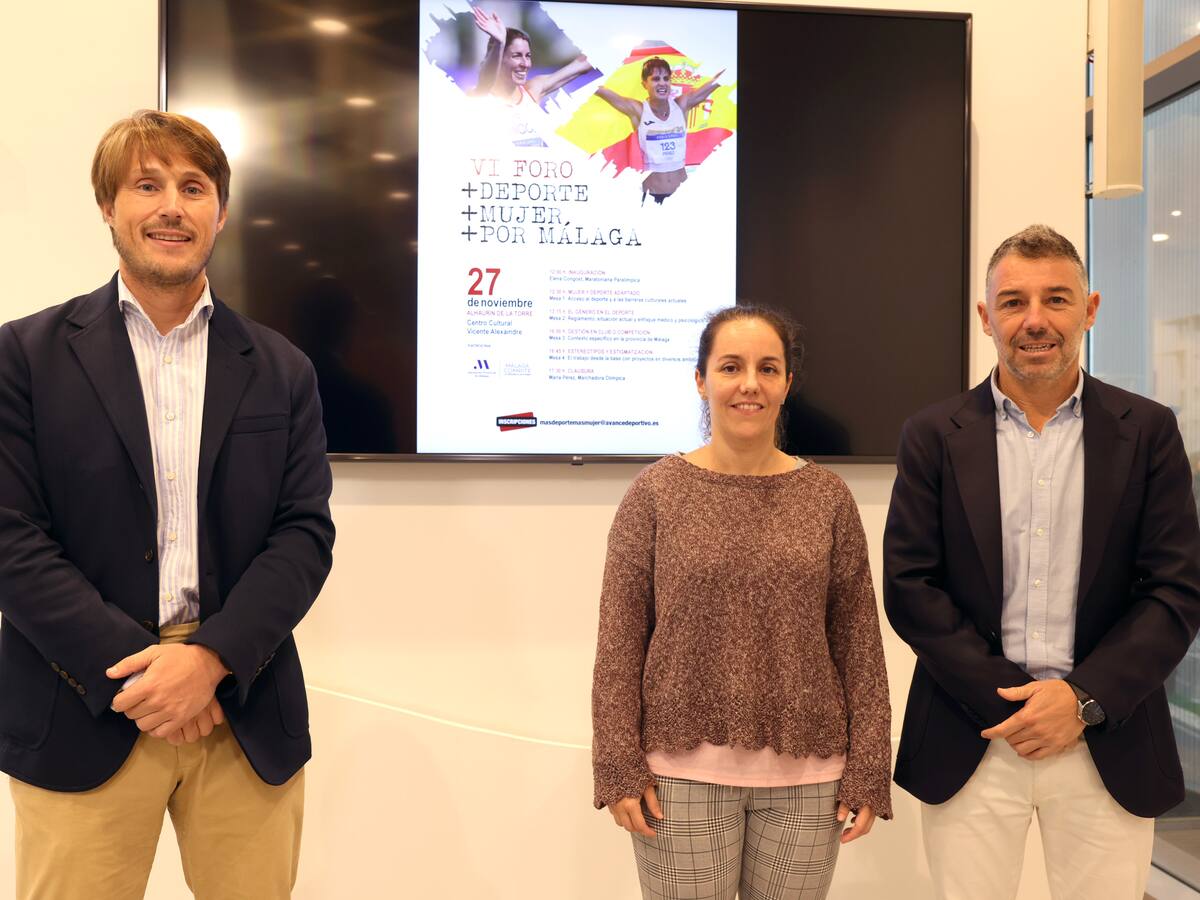 Deportistas y expertas participarán en el Foro ‘Más Deporte, Más Mujer’ de la Diputación