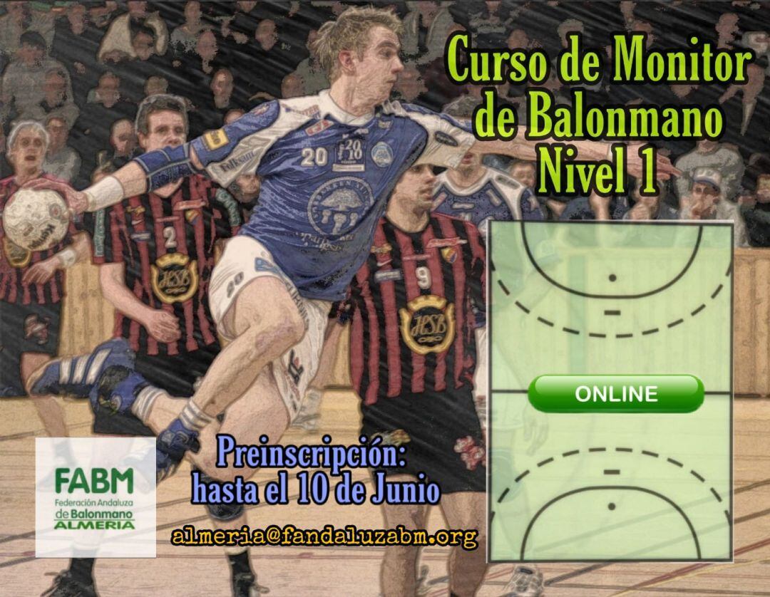 Cartel del Curso de Monitor Nivel 1.