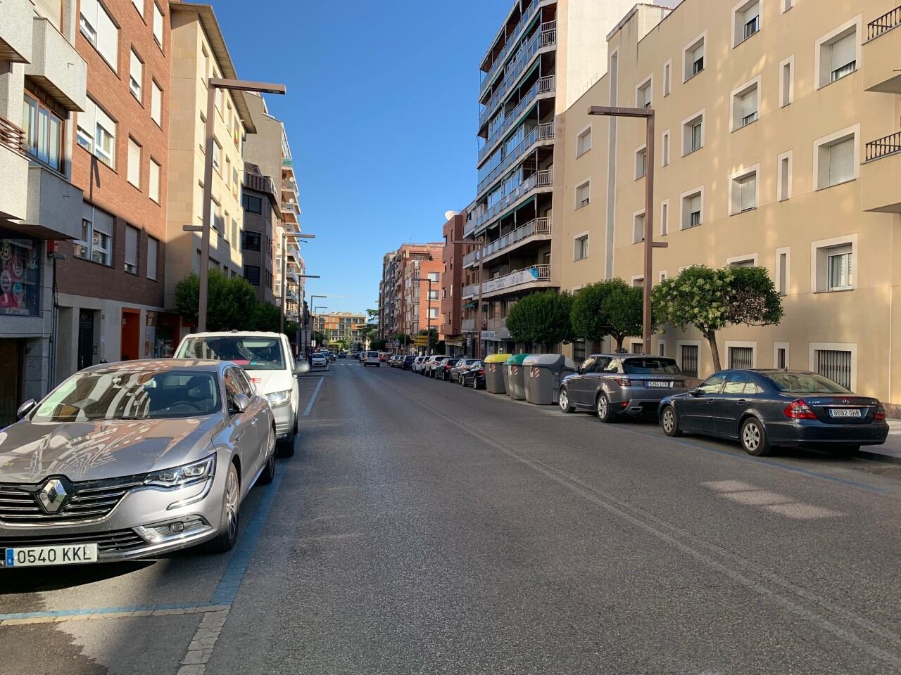Calle Virgen del Amparo en Guadalajara