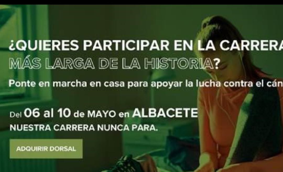Carrera Solidaria de la Asociación Española contra el Cáncer de Albacete